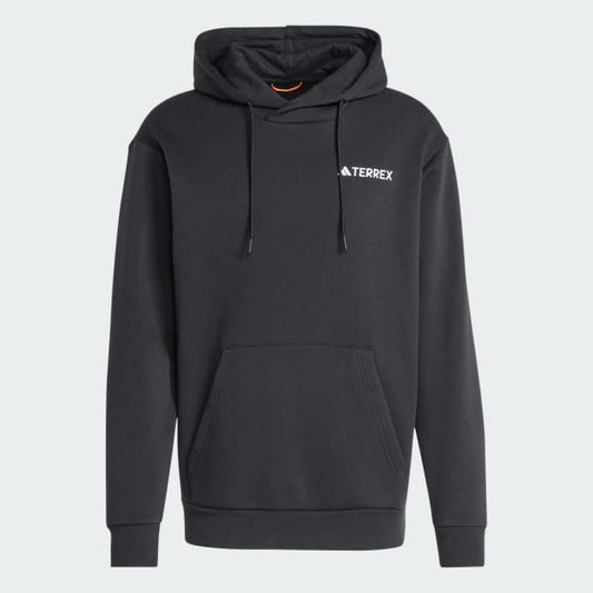 Polerón Hombre Terrex Multi Logo Pequeño Negro