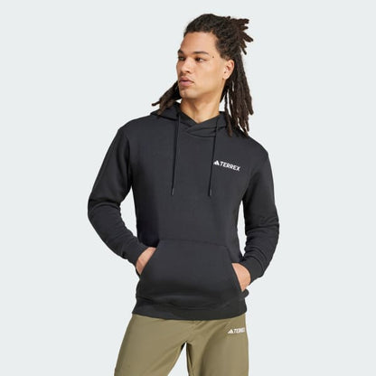 Polerón Hombre Terrex Multi Logo Pequeño Negro