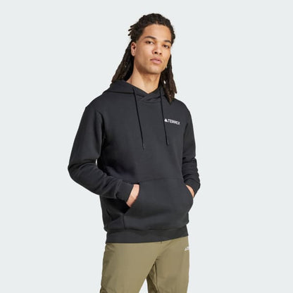Polerón Hombre Terrex Multi Logo Pequeño Negro