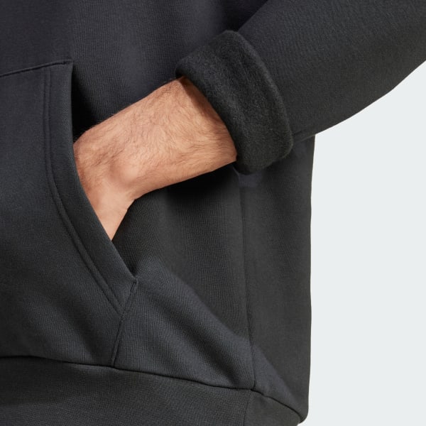 Polerón Hombre Terrex Multi Logo Pequeño Negro