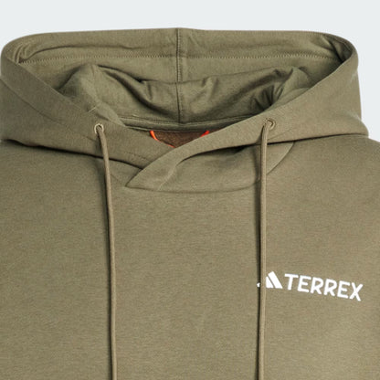Polerón Hombre Terrex Multi Logo Pequeño Olive Strata