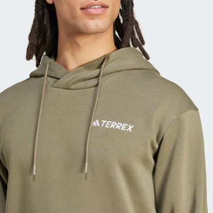 Polerón Hombre Terrex Multi Logo Pequeño Olive Strata