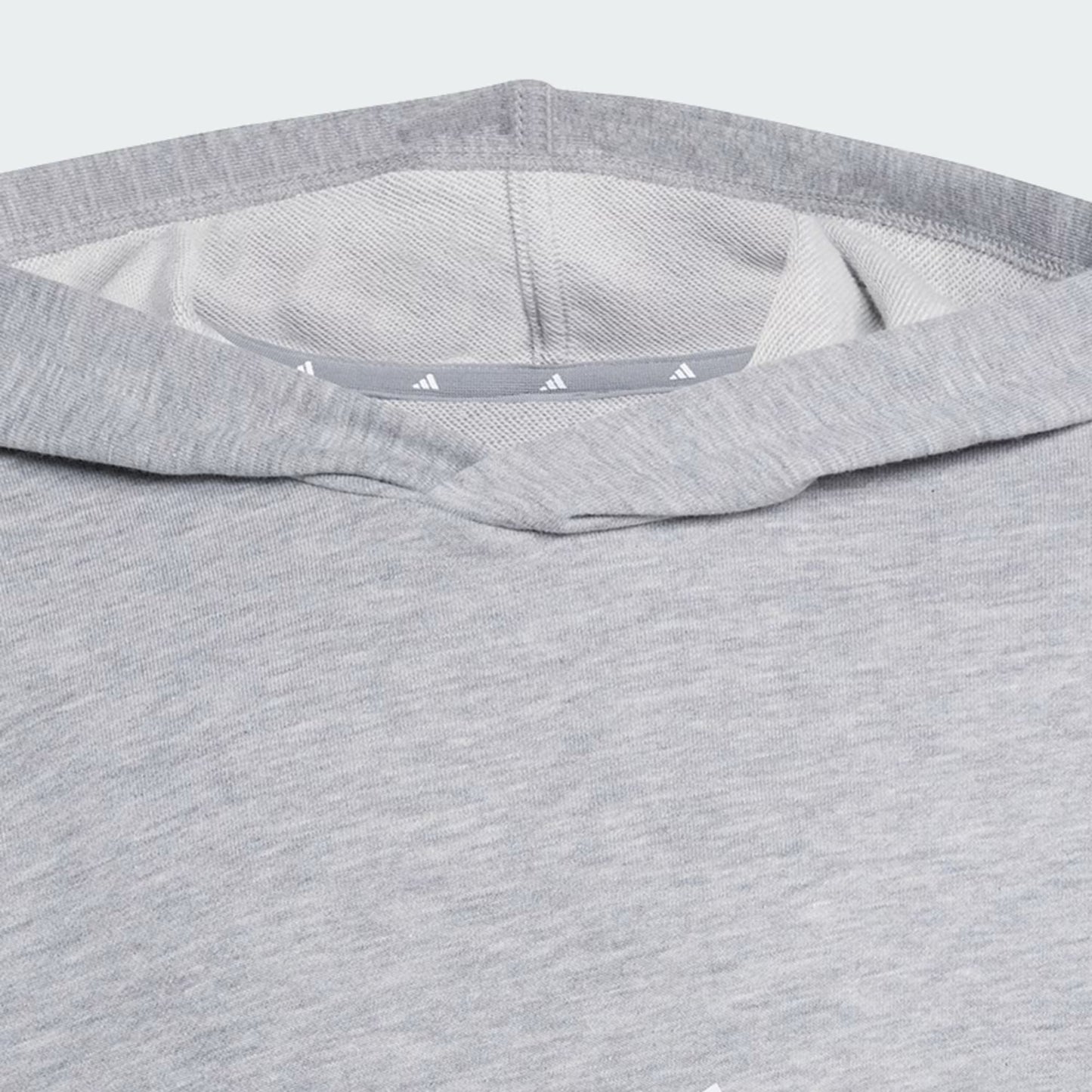 Polerón Niños Capucha Essentials Gris