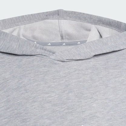 Polerón Niños Capucha Essentials Gris