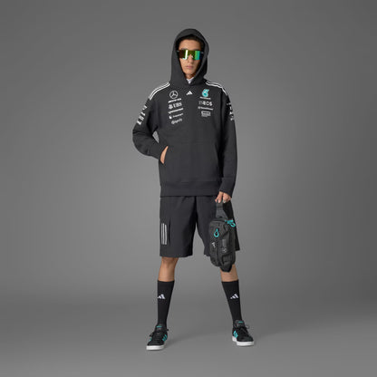 Polerón Hombre Capucha Mercedes- Amg Petronas F1 Team Black