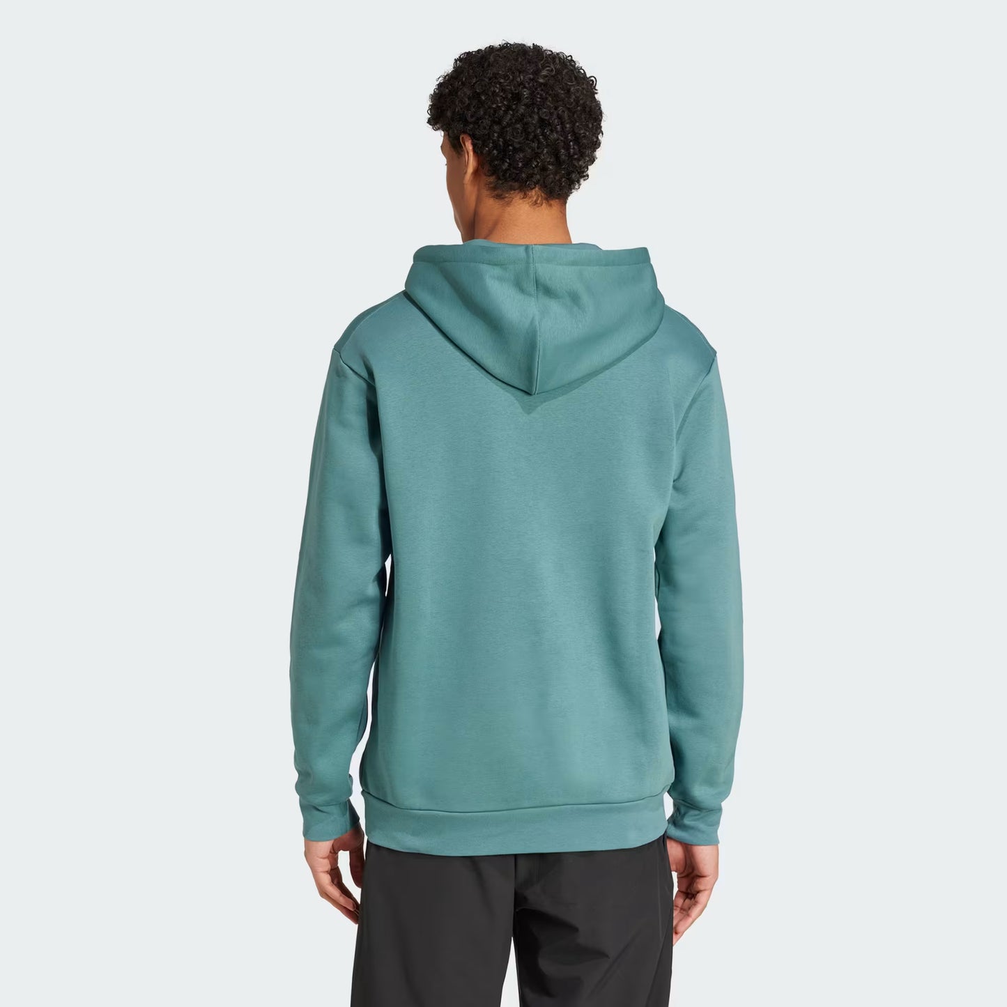 Polerón Capucha Terrex Multi Logo Grande Preloved Teal