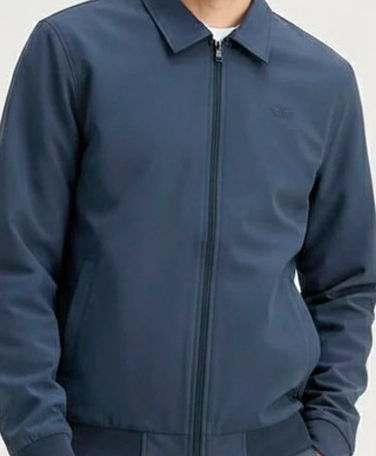 Poleron Hombre Full Zipper Indigo
