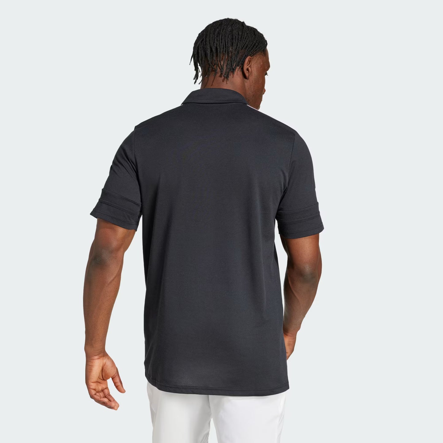 Polera Hombre Squadra25 Algodón Black / White