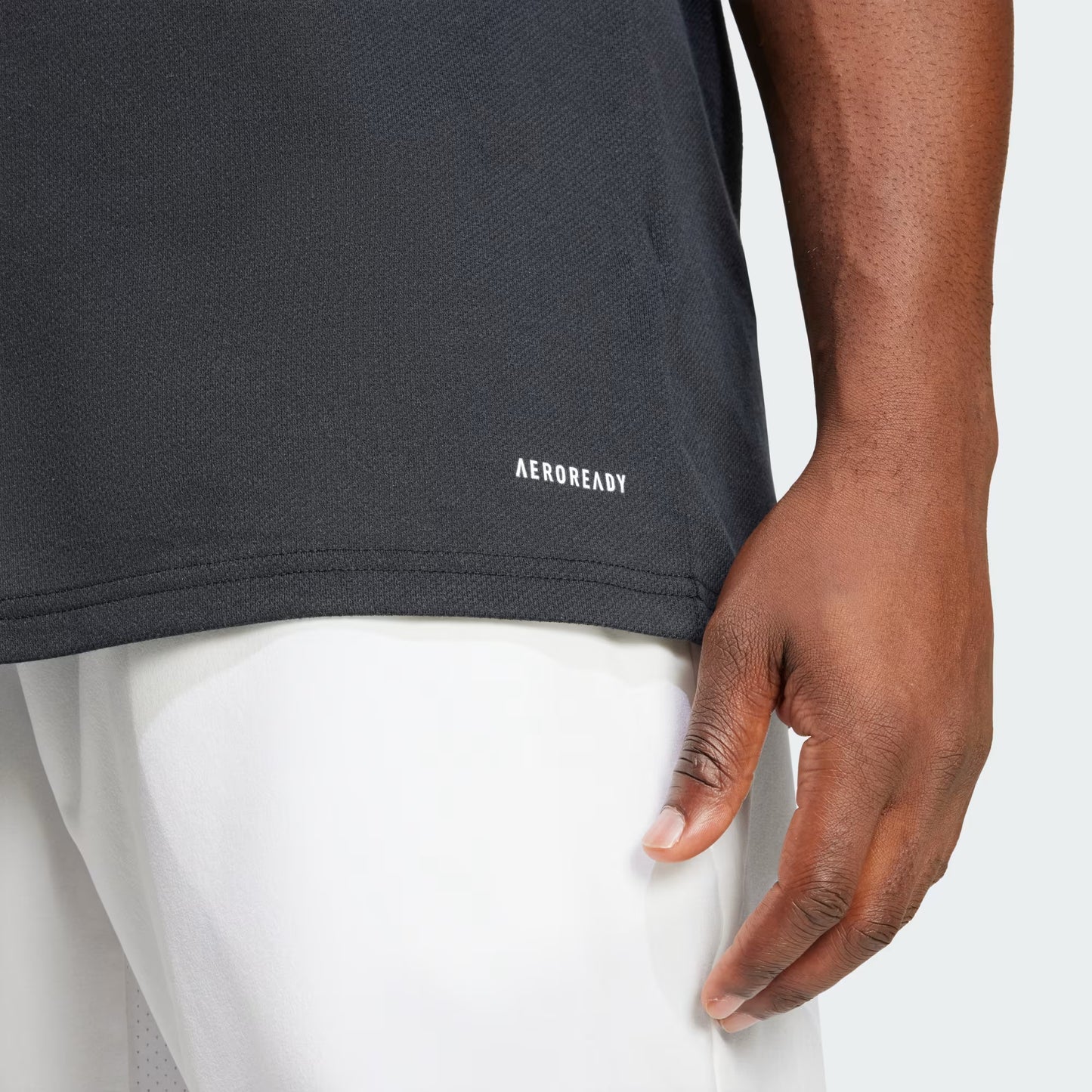 Polera Hombre Squadra25 Algodón Black / White