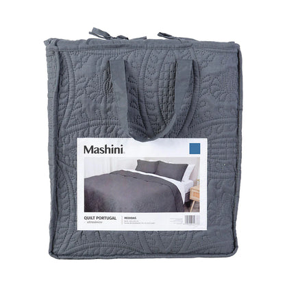 Quilt 1.5 Plazas Portugal Marengo