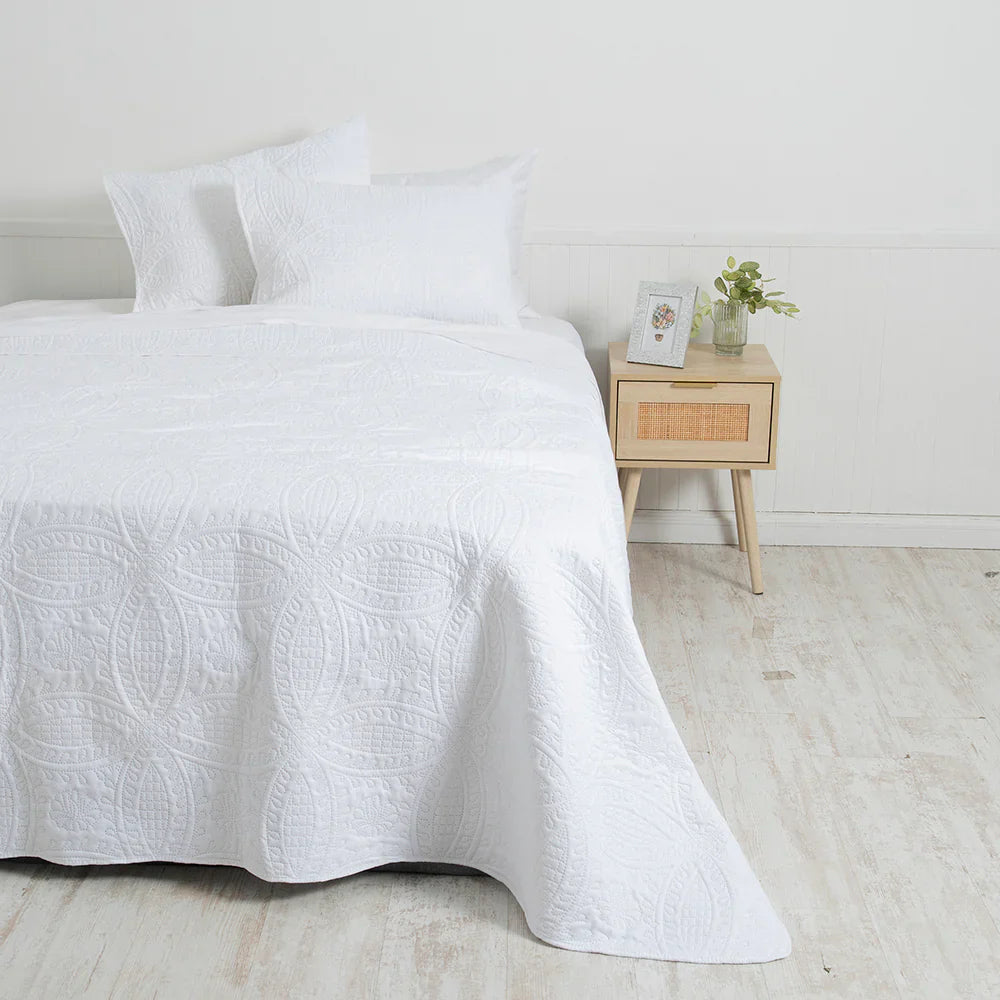 Quilt King Portugal Blanco