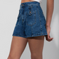 short-mujer-front-pocket-blue