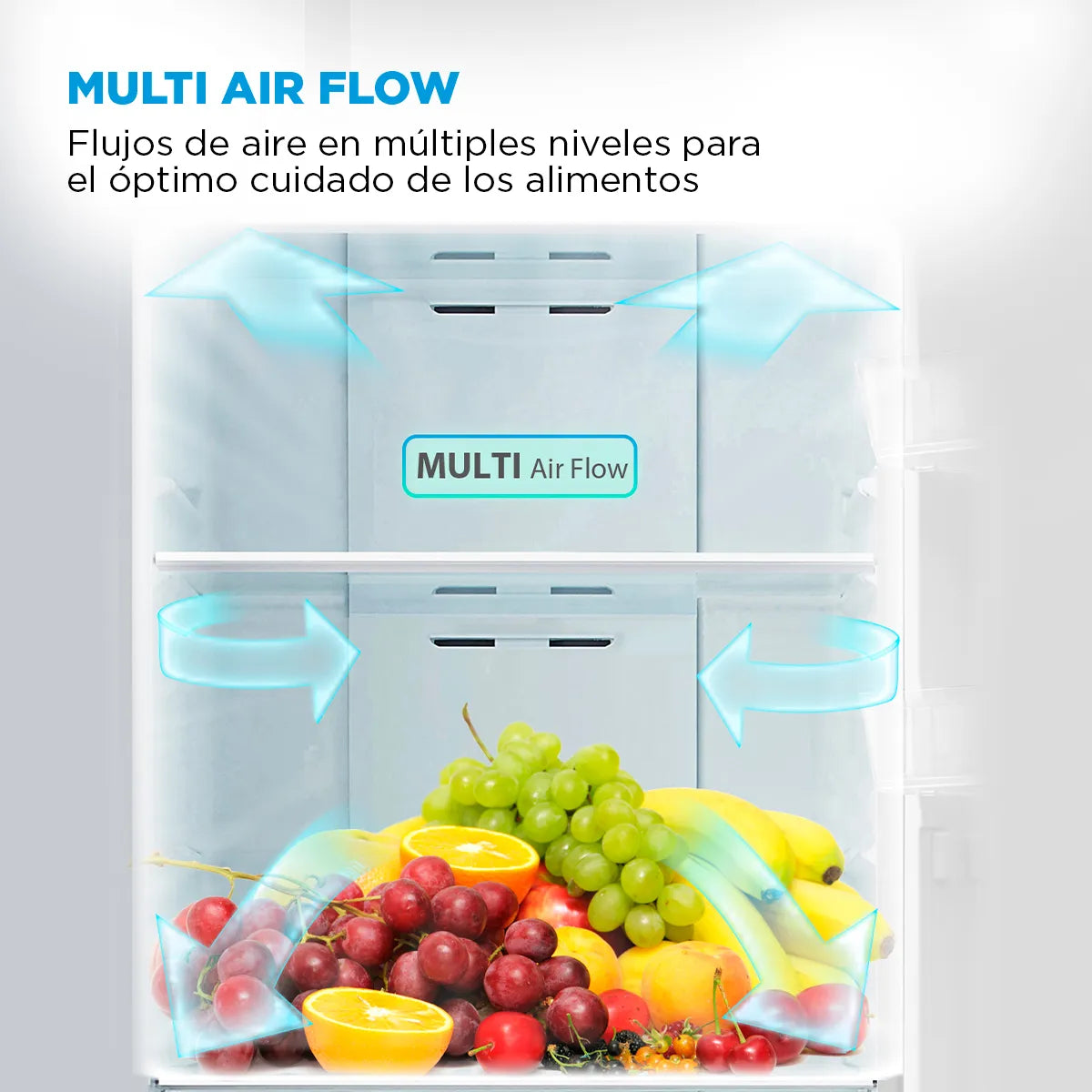 Refrigerador BTM No Frost Light Silver 321 lts