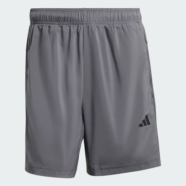 Short Hombre Workout Essentials Base Tejidos Gris