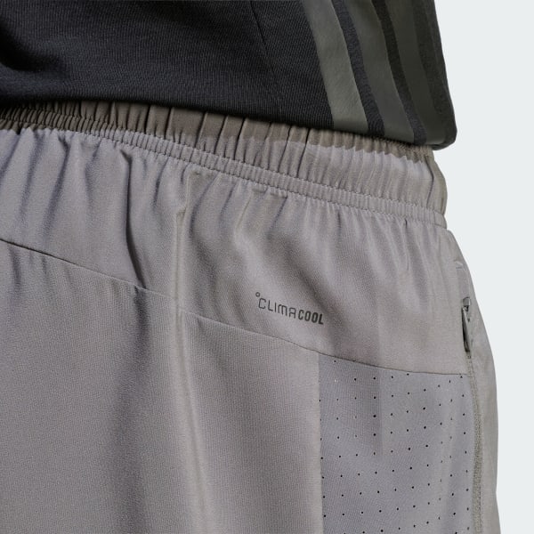 Short Hombre Workout Essentials Base Tejidos Gris