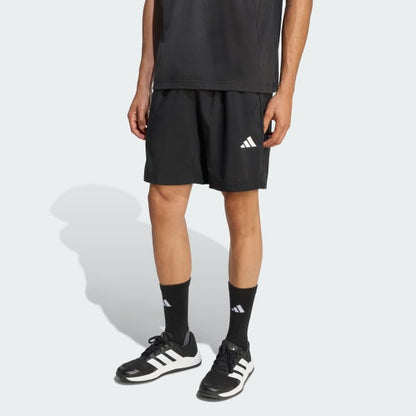 Short Hombre Tejido De Entrenamiento Base Essentials Negro