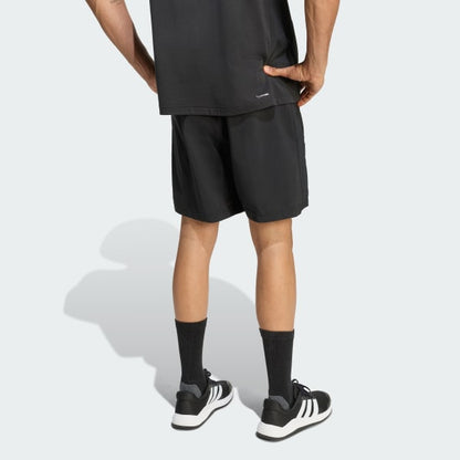 Short Hombre Tejido De Entrenamiento Base Essentials Negro