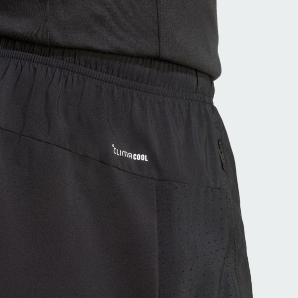 Short Hombre Tejido De Entrenamiento Base Essentials Negro