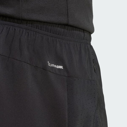 Short Hombre Tejido De Entrenamiento Base Essentials Negro