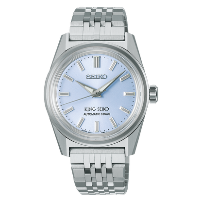 Reloj Hombre King Plateado