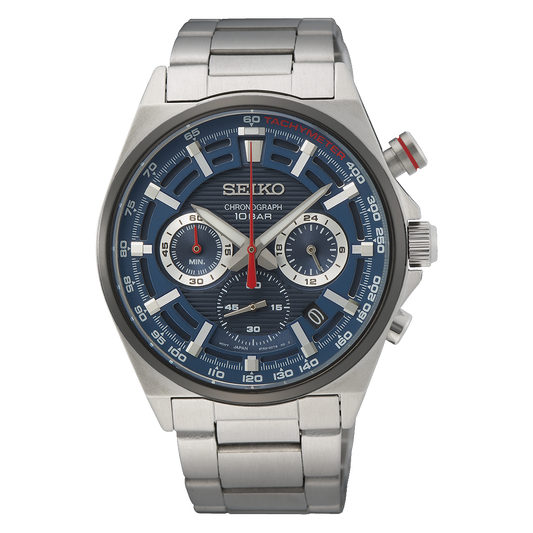 Reloj Hombre Conceptual Plateado