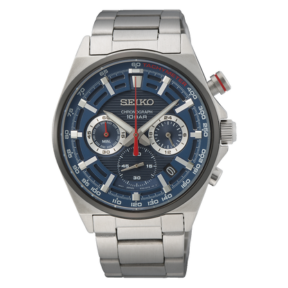 Reloj Hombre Conceptual Plateado