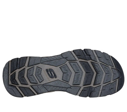 Sandalia Hombre Con Velcro Chocolate