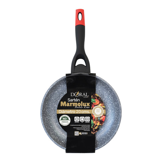 Sarten Marmolux Rosso Negro