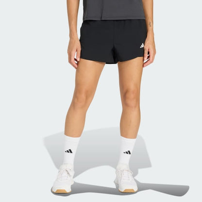 Short Mujer 2 en 1 Workout Essentials Negro