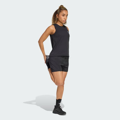 Short Mujer 2 en 1 adi365 Running Essentials Negro