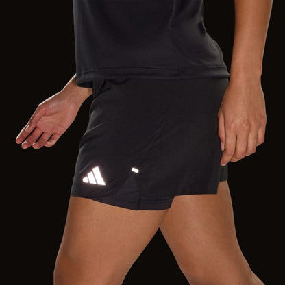 Short Mujer 2 en 1 adi365 Running Essentials Negro