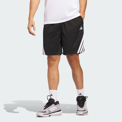 Shorts Hombre de Basketball Legends 3 Tiras Negro