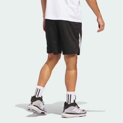 Shorts Hombre de Basketball Legends 3 Tiras Negro