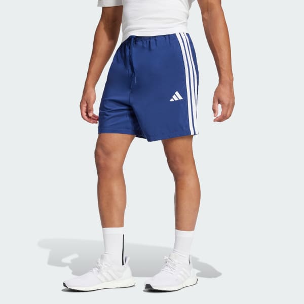 Shorts Essential Tres Tiras Chelsea Azul