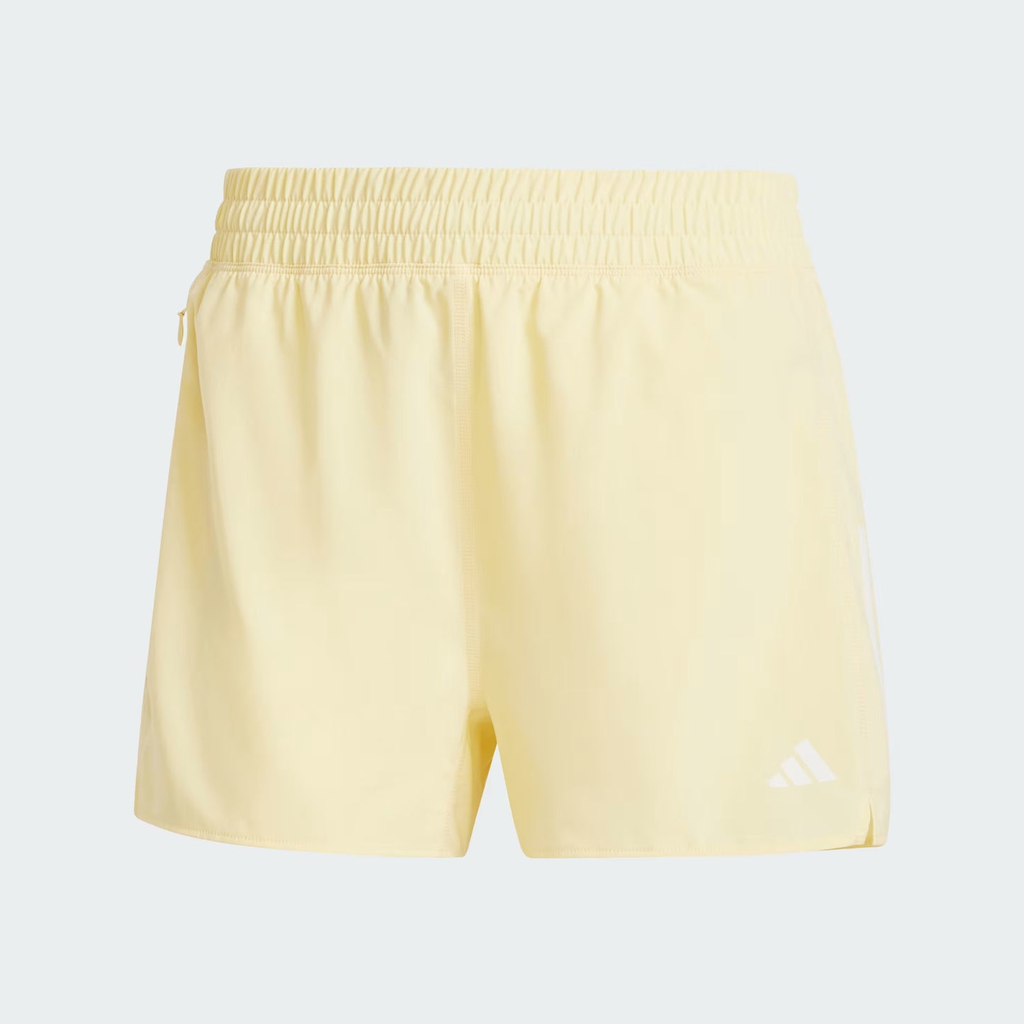 Shorts Mujer Running Own the Run Semi Almost Yellow