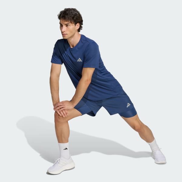 Short Hombre adi365 Running Essentials 2 en 1 Azul