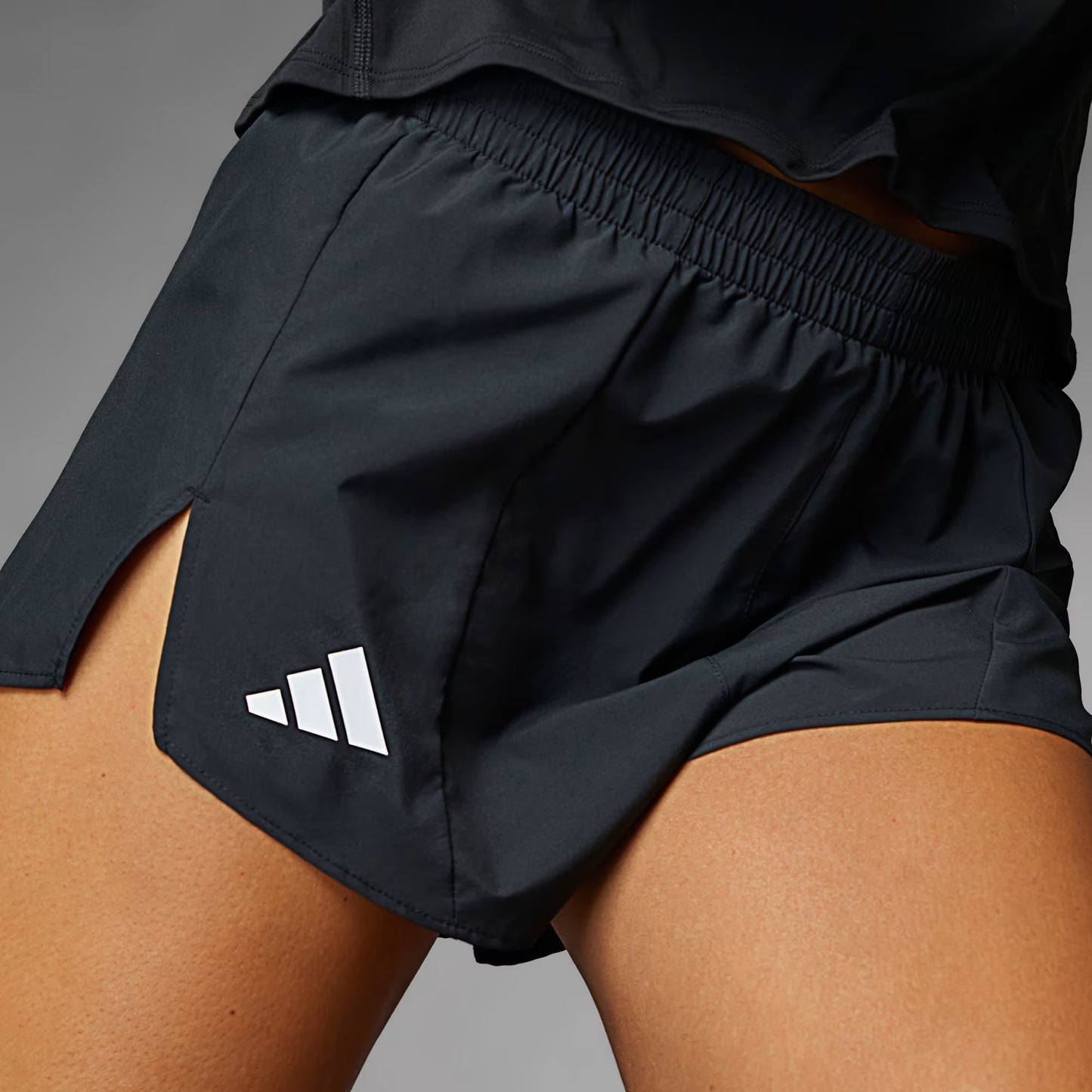 Shorts Mujer Running Adizero Essentials Black