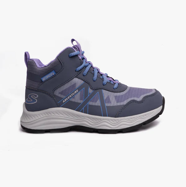 Zapatillas  Mujer Deportivas altas Morado