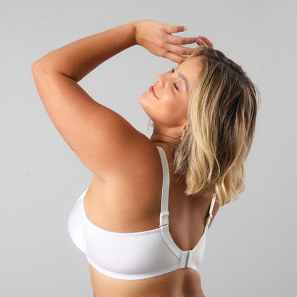 Sosten Mujer Copa Minimizer Blonda Blanco