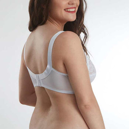 Sosten Mujer Encaje Laminado Blanco