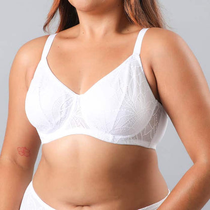 Sosten Mujer Encaje Simplex Blanco