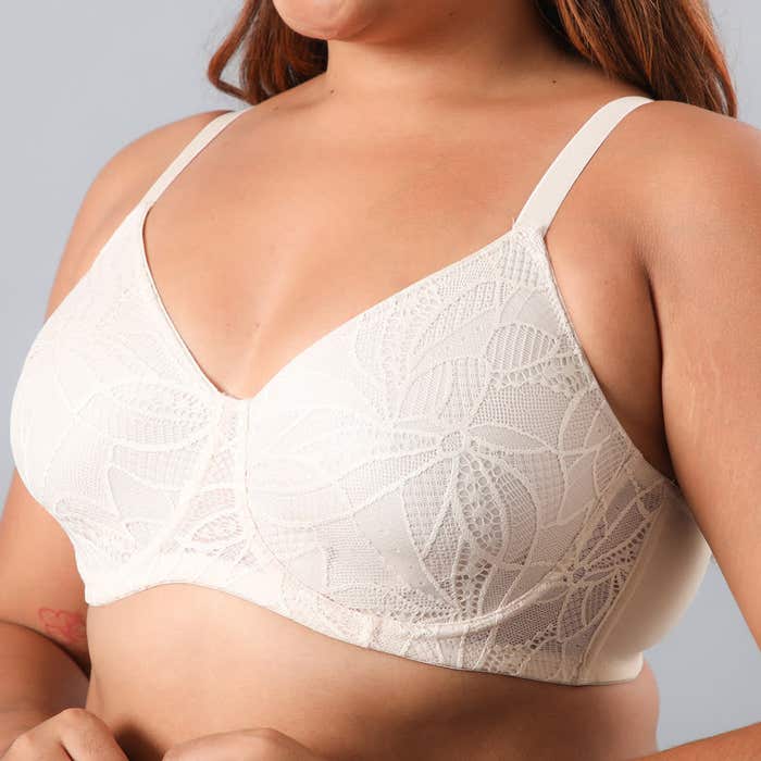 Sosten Mujer Encaje Simplex Champagne