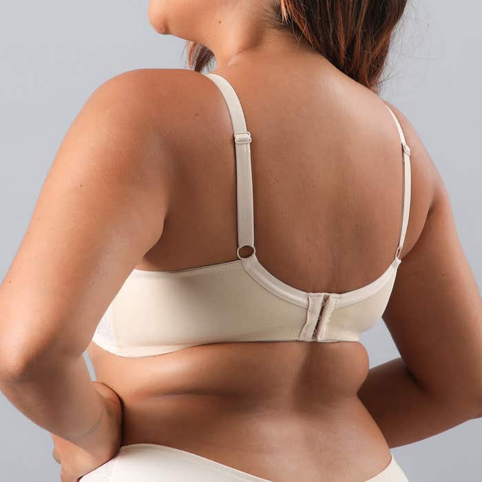 Sosten Mujer Encaje Simplex Champagne