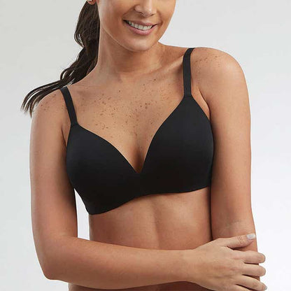 Sosten Mujer Liso Sin Arco Negro