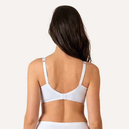 Sosten Mujer Micro Simplex Malla Blanco