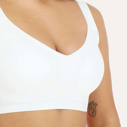Sosten Mujer Seamless Classic Blanco