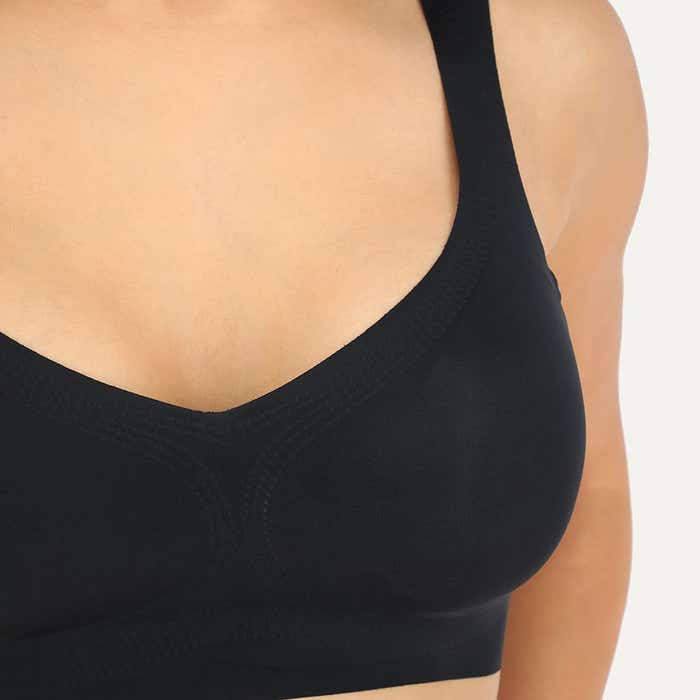Sosten Mujer Seamless Classic Negro
