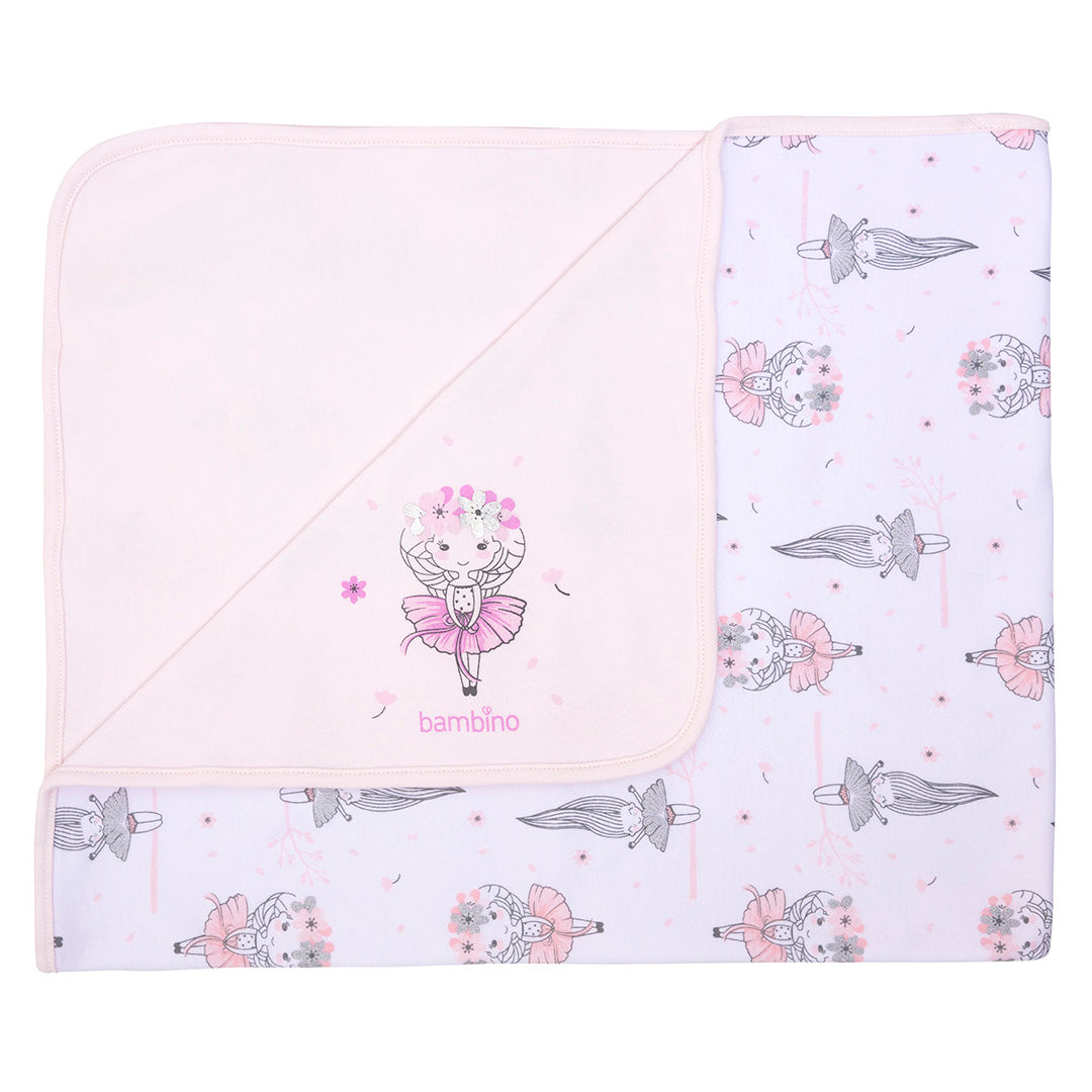 Frazada Doble Capa 100% Algodón – Blanco