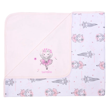 Frazada Doble Capa 100% Algodón – Blanco