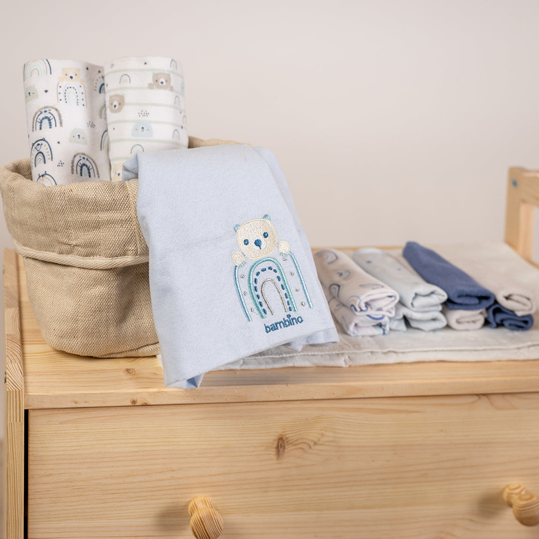 Caja de Regalo Baby Shower – Celeste